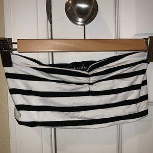 Striped Bandeau Top
